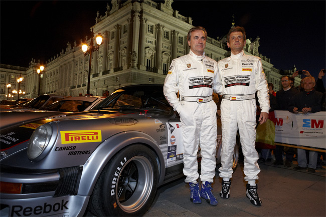 Carlos Sainz y Luis Moya