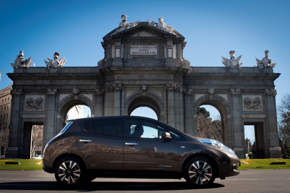 Prueba Nissan Leaf 2016