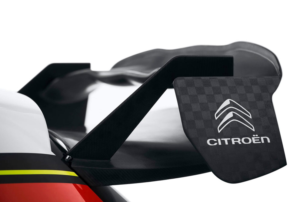 Citroën C3 WRC 2017 y su espectacular alerón