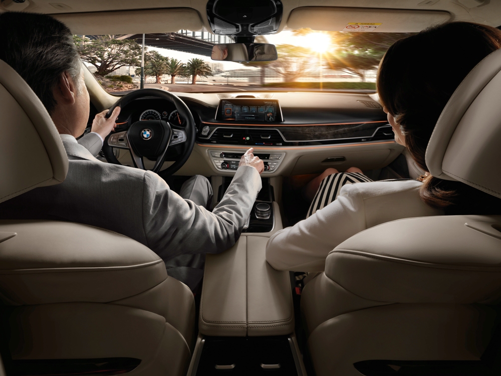 BMW Serie 7 Gesture Control