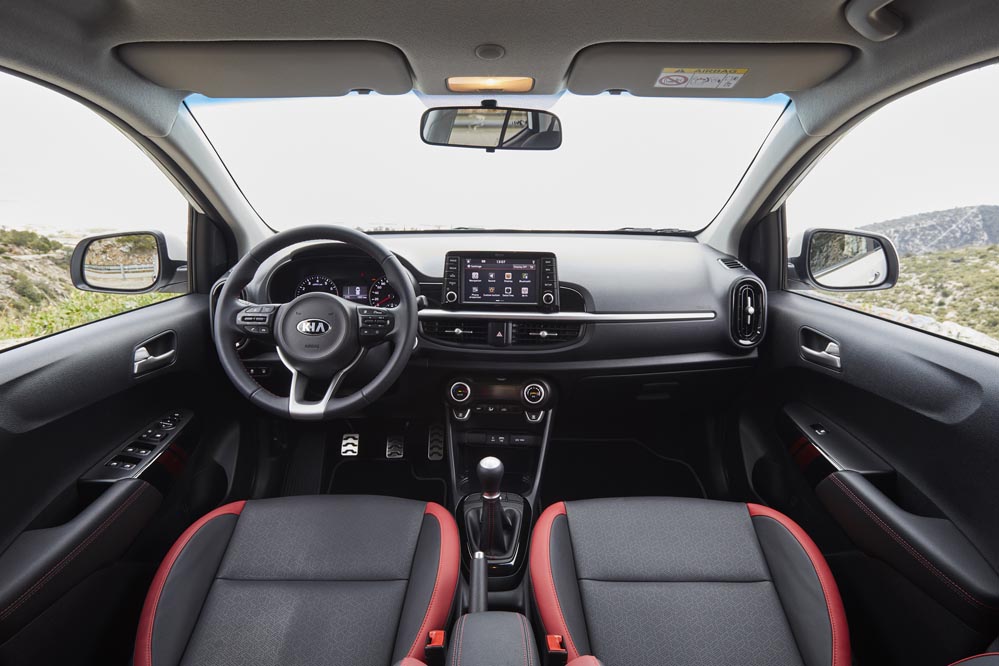Interior nuevo KIA Picanto