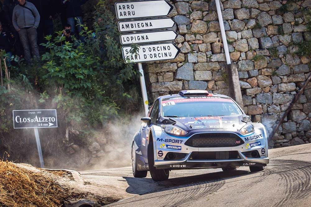 Sébastien Ogier en el Che Guevara Energy Drink Tour de Corse