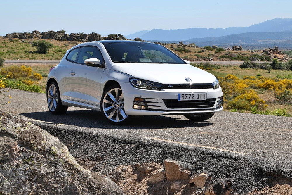 Frontal Prueba Volkswagen Scirocco 2.0 TDI 150 CV DSG R-Line