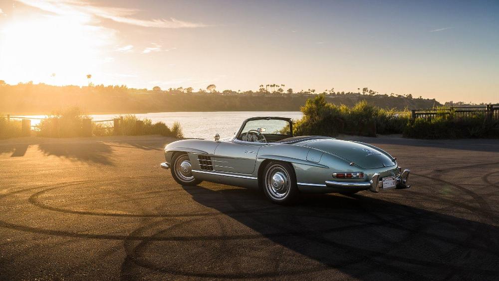 Trasera Mercedes 300SL Roadster 1960