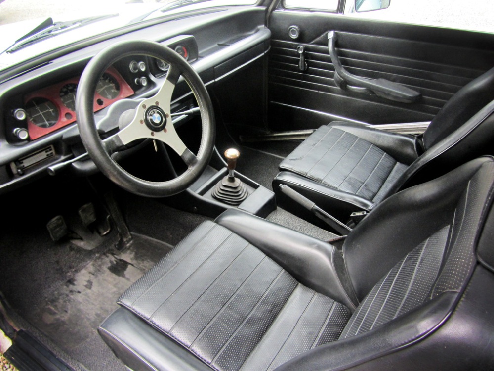 Interior Subasta BMW 2002 Turbo 1974