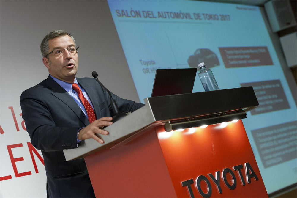 Agustín Martín, presidente y CEO de Toyota España