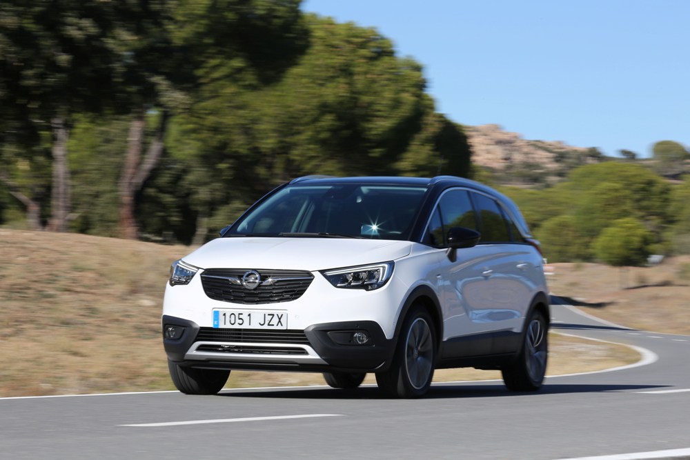 Frontal Prueba Opel Crossland X 1.6 CDTI 99 CV 