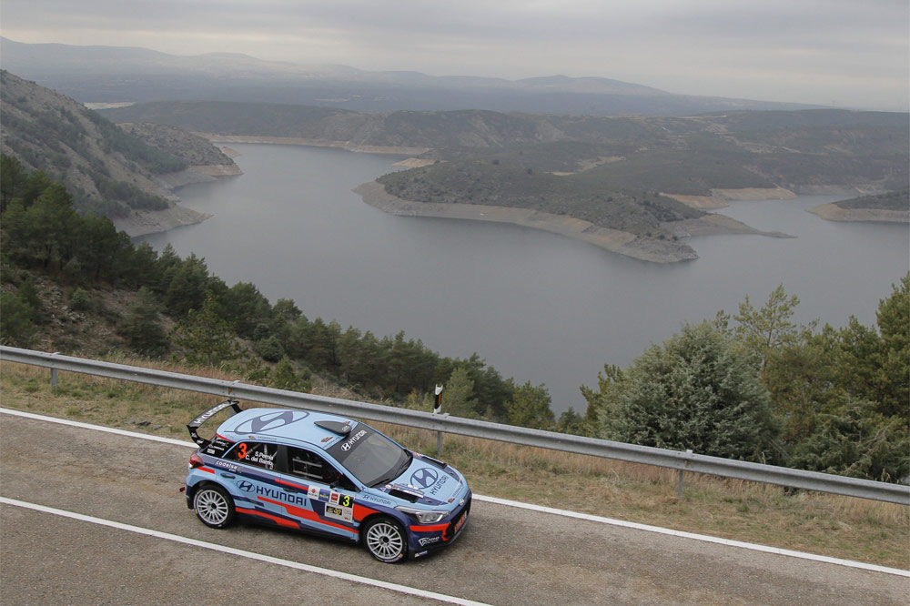 Surhayen Pernía en el Rallye de Madrid 2017