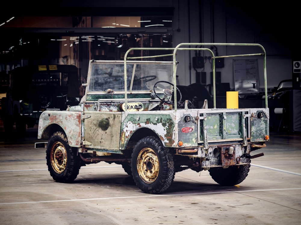 Land Rover Series I 1948 restauración