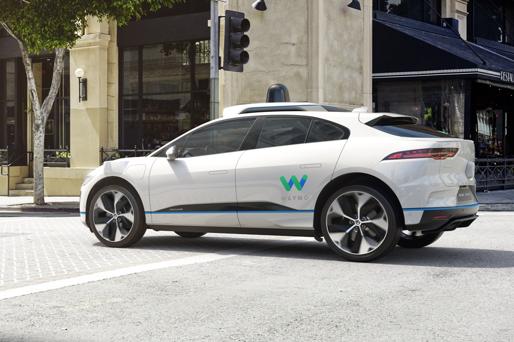 Jaguar I-Pace autónomo Waymo