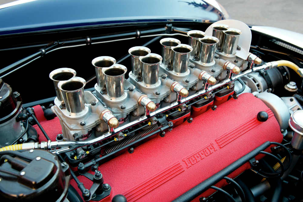 Los compartimentos de motor más bonitos de la historia Ferrari 250 Testa Rossa