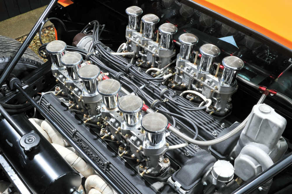Los compartimentos de motor más bonitos de la historia Lamborghini Miura