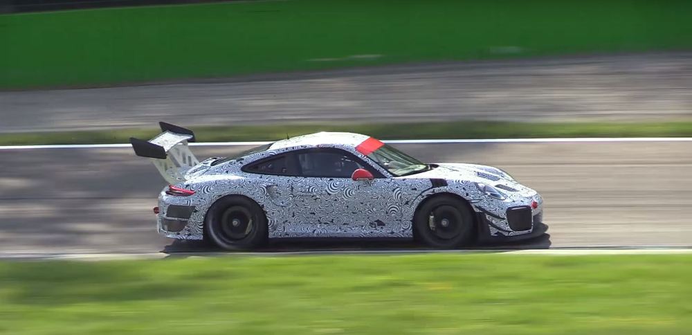 Porsche 911 GT2 RS prototipo pruebas