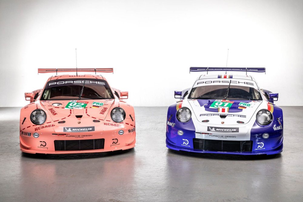 Porsche decoraciones Le Mans