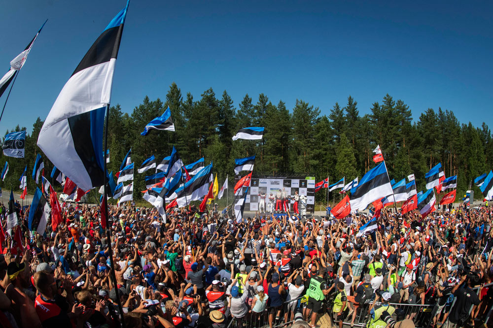 Podio Rallye Finlandia 2018