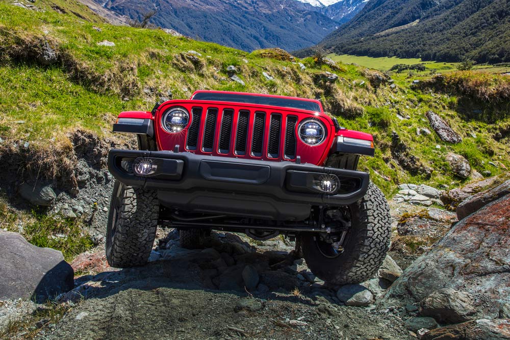 prueba off-road Jeep Wrangler 2018 Rubicon
