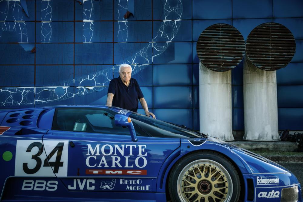 Historia Bugatti EB110 competición