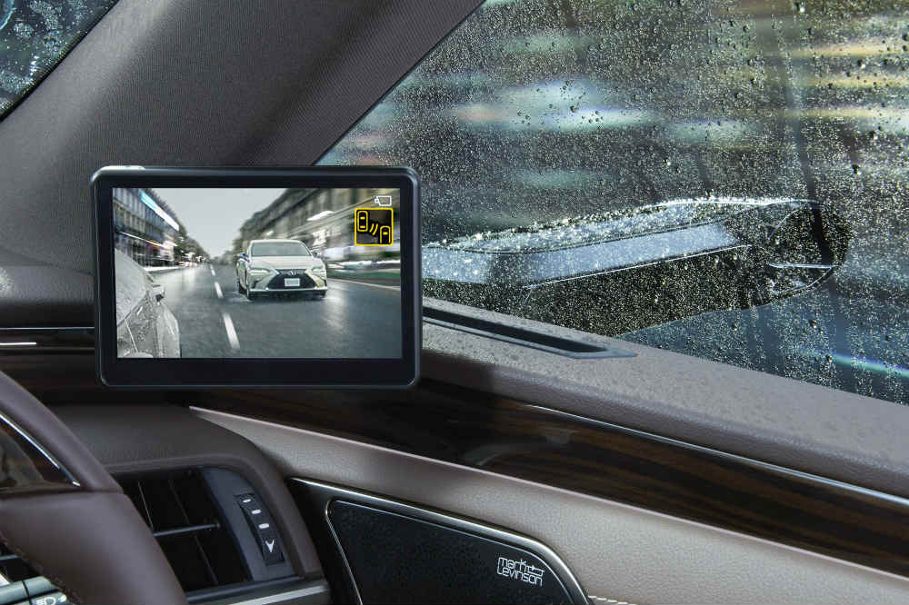 cámaras en vez de retrovisores 