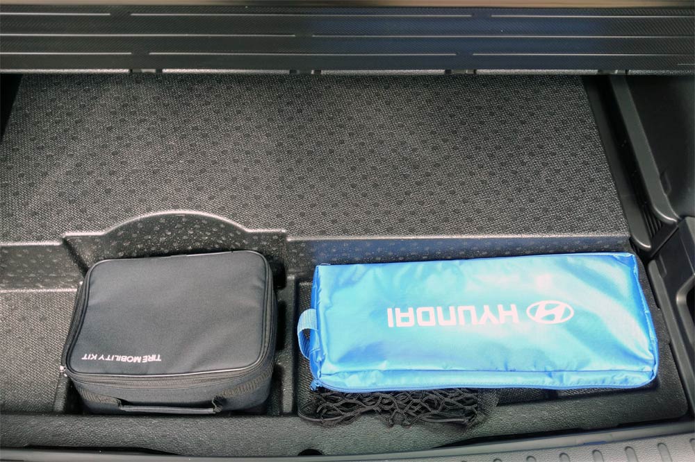 Maletero del Hyundai Tucson 2019 48V Mild Hybrid