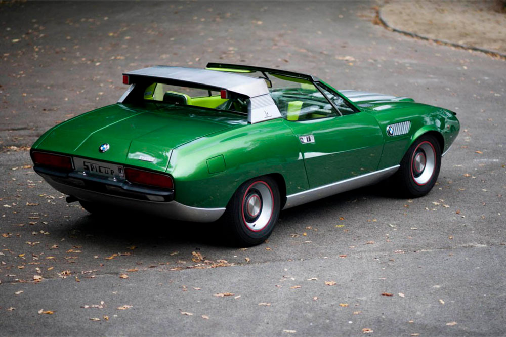 BMW 2800 Bertone Spicup trasera