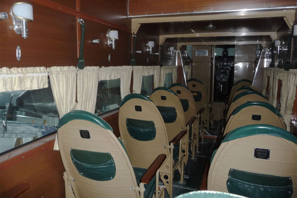 Interior del Ford Trimotor