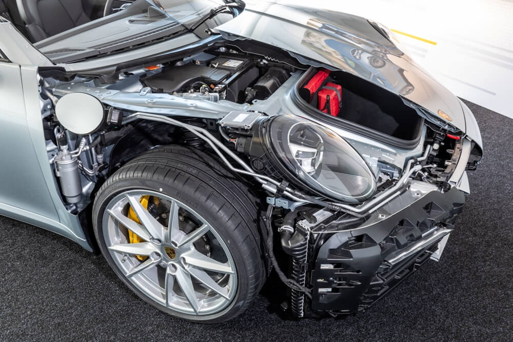 Porsche 911 992 chasis