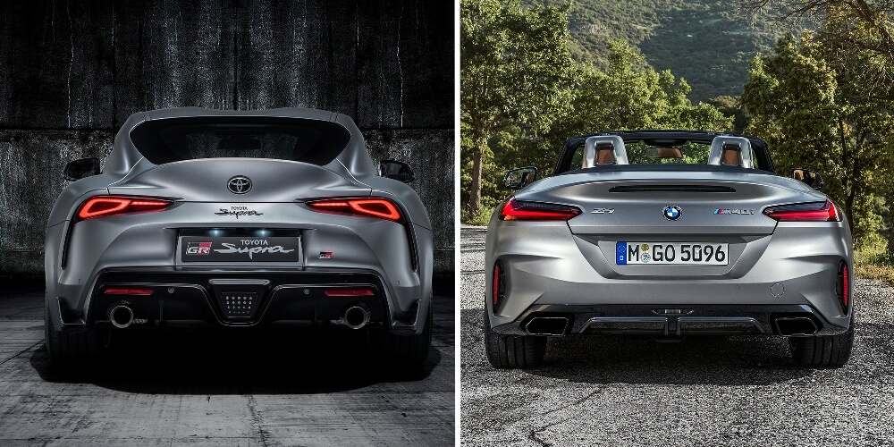 Diferencias BMW Z4 2019 vs Toyota Supra 2019