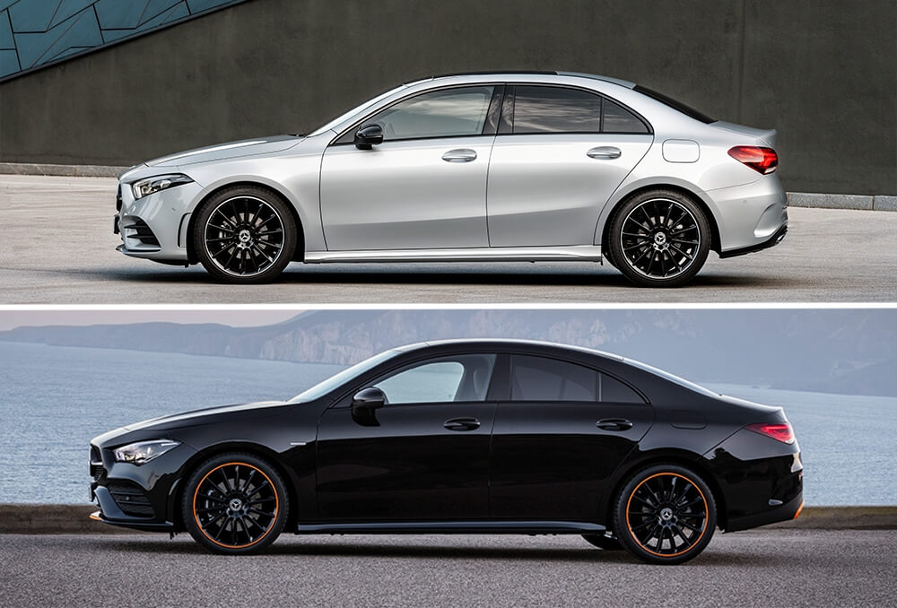 Diferencias Mercedes Clase A Sedan vs Mercedes CLA