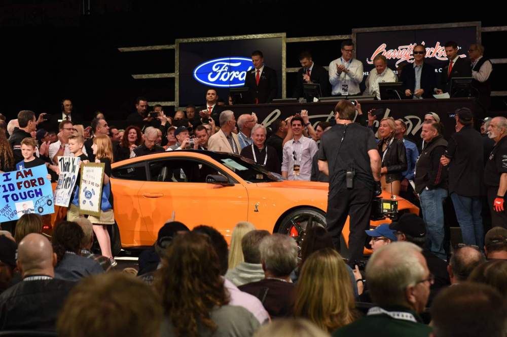 Subasta primer Shelby Mustang GT500 2019