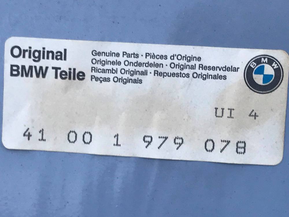 Venta chasis carroceria BMW M3 E30