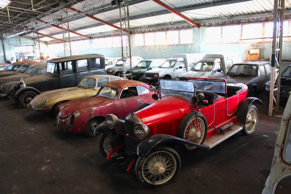 Barn Find coches clásicos