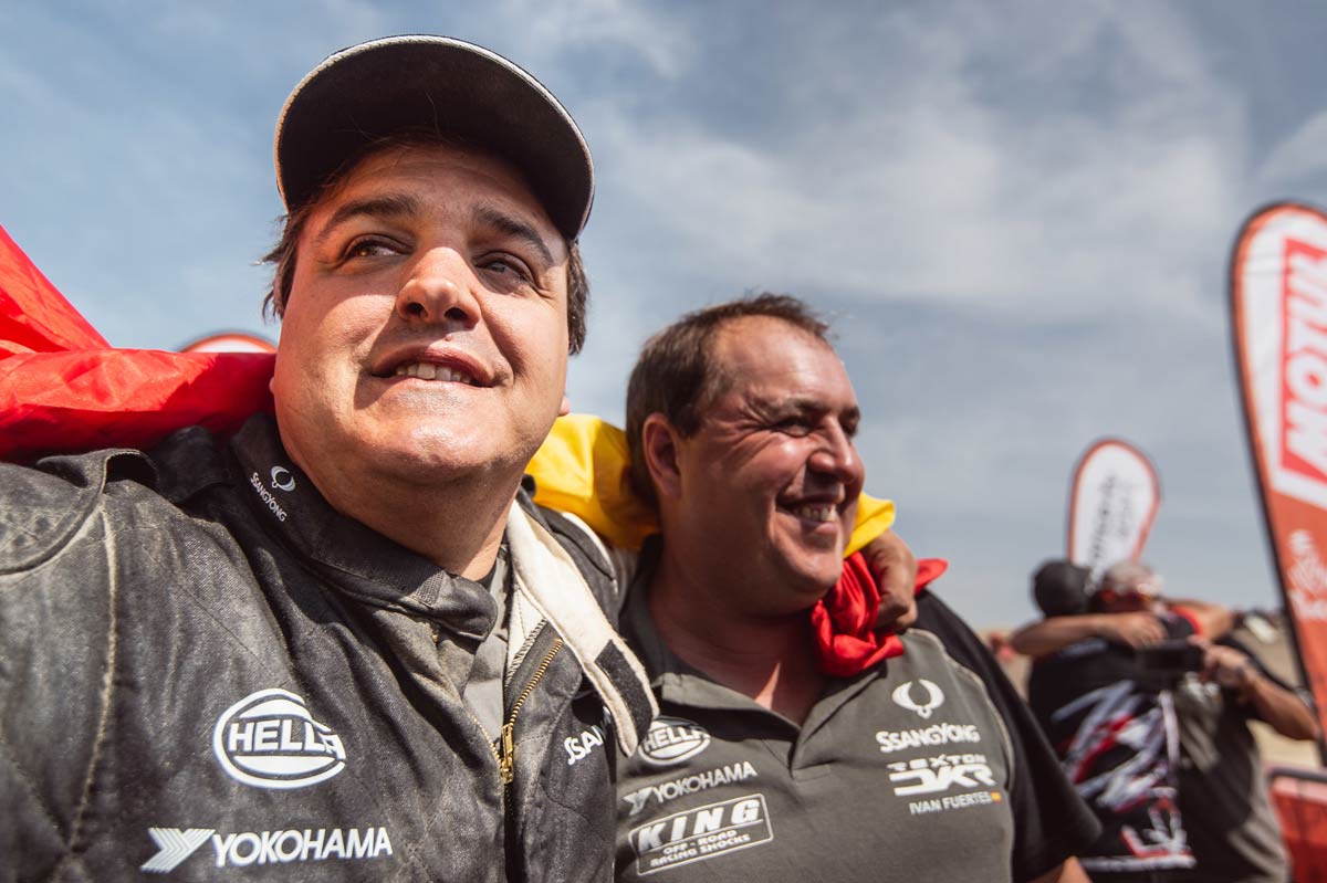 Óscar Fuertes Dakar 2019