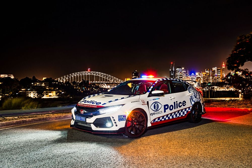 Honda Civic Type R Policia