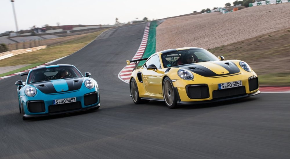 Porsche 911 GT2 RS hundidos