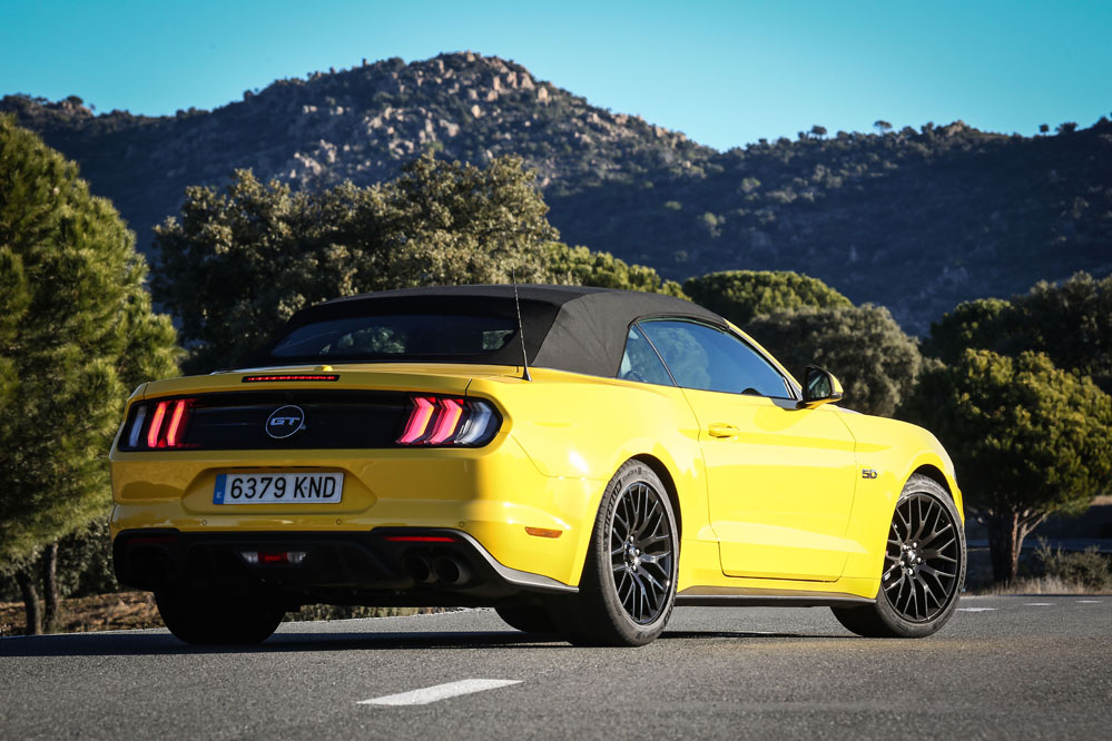 prueba Ford Mustang Convertible GT 5.0 Ti-VCT V8 Aut. 10 velocidades