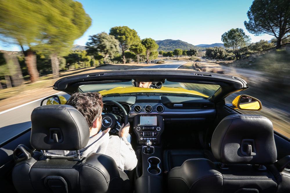prueba Ford Mustang Convertible
