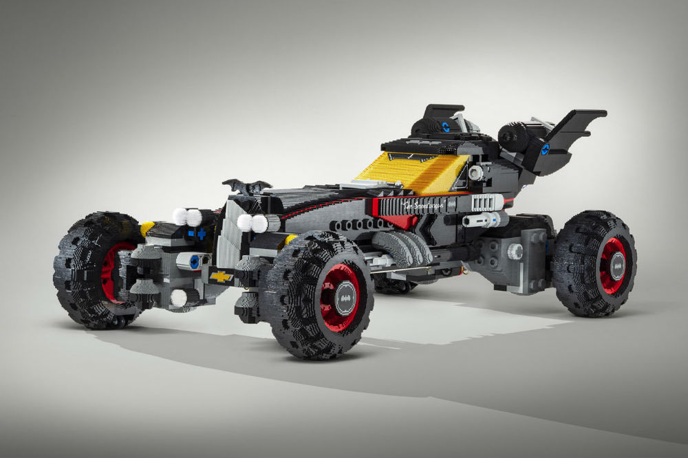 11 coches de LEGO construidos a tamaño real