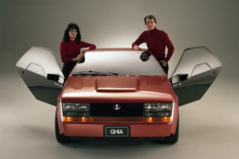 frontal del ford mustang rsx