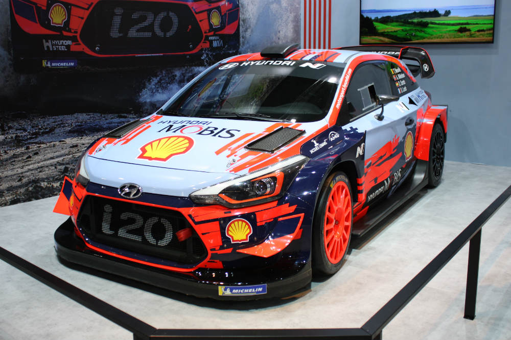 vehículos de competición expuestos en el Automobile Barcelona 2019