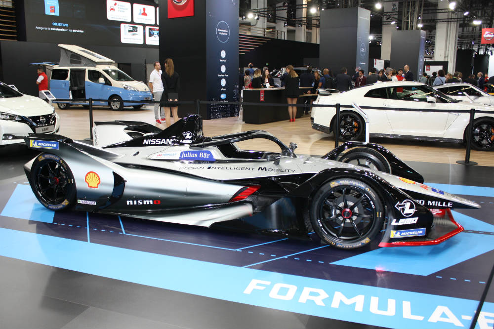 vehículos de competición expuestos en el Automobile Barcelona 2019