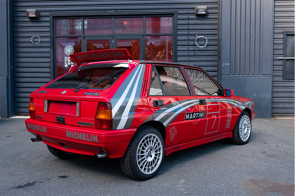 lancia delta integrale trasera