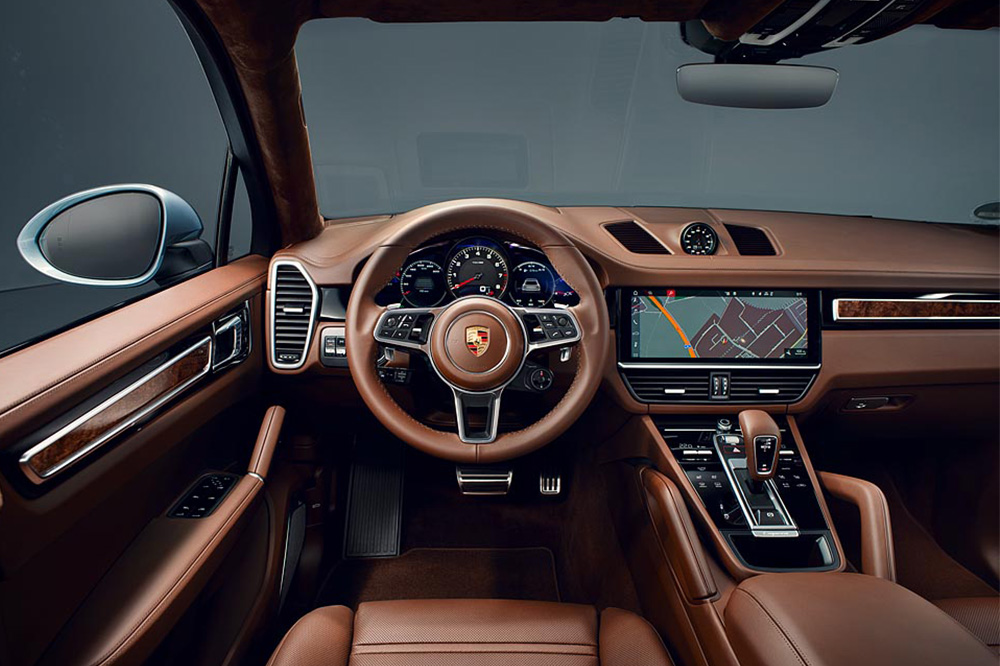 porsche cayenne s turbo interior
