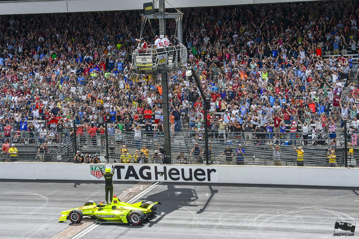 Simon Pagenaud gana las 500 Millas de Indianápolis 2019