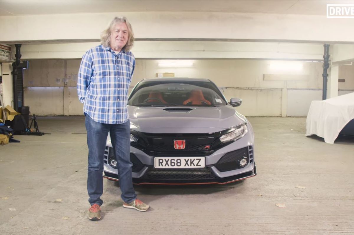 Vídeo: James May pone a prueba el Honda Civic Type R