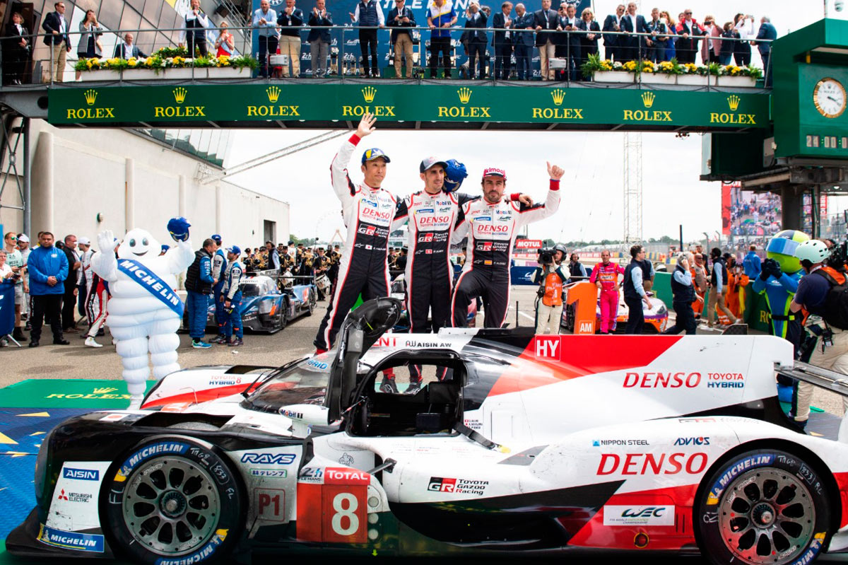 Fernando Alonso victoria en las 24 Horas de Le Mans