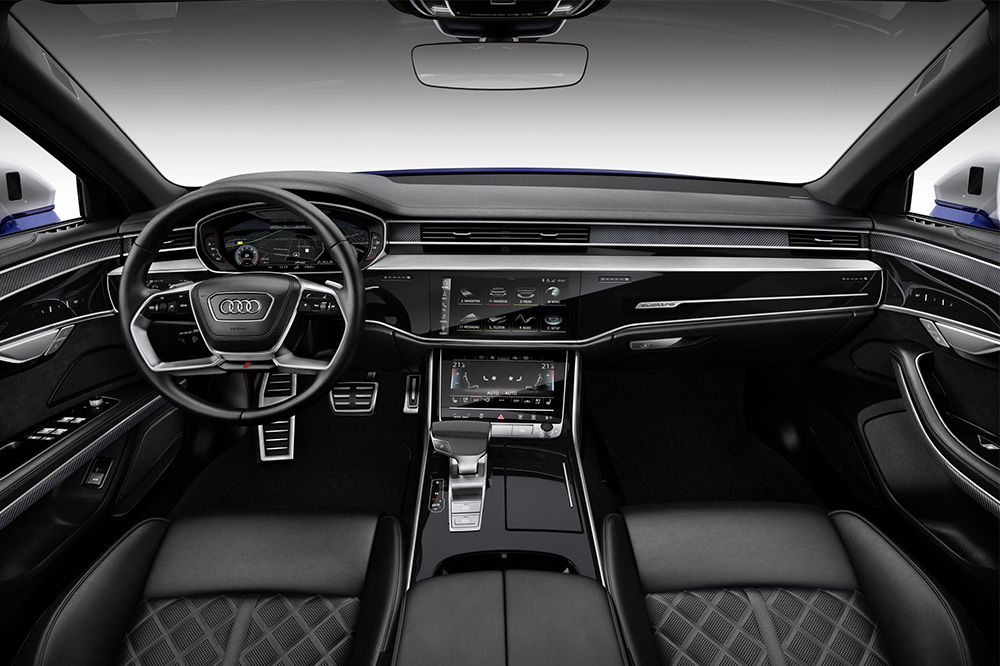 Audi S8 interior