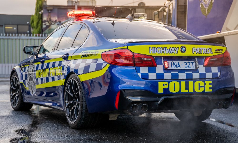 BMW M5 Competition Policía Australia