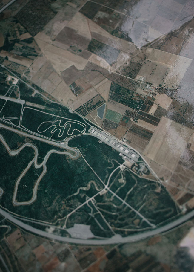 Vista aerea del Circuito de Nardò