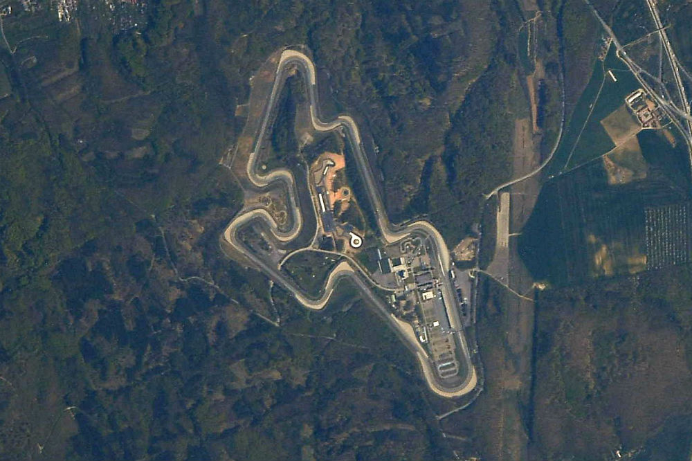 los circuitos desde la Estación Espacial Internacional