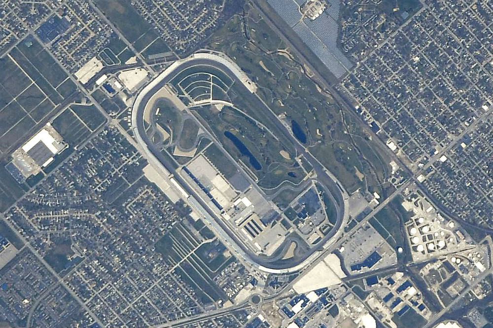 los circuitos desde la Estación Espacial Internacional